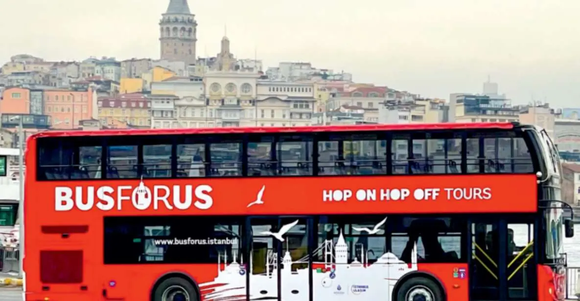 tour bus in istanbul
